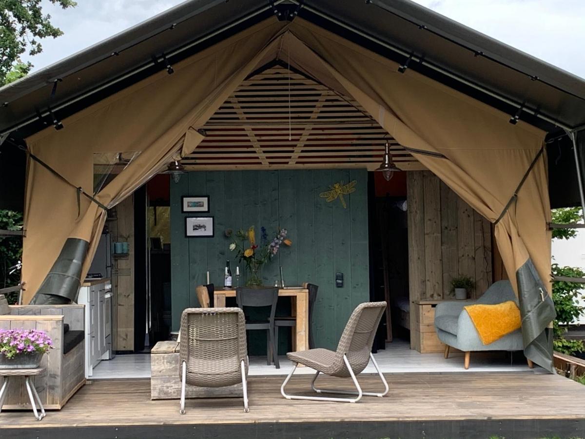 פינקפיין Glamping Aan De Plas מראה חיצוני תמונה