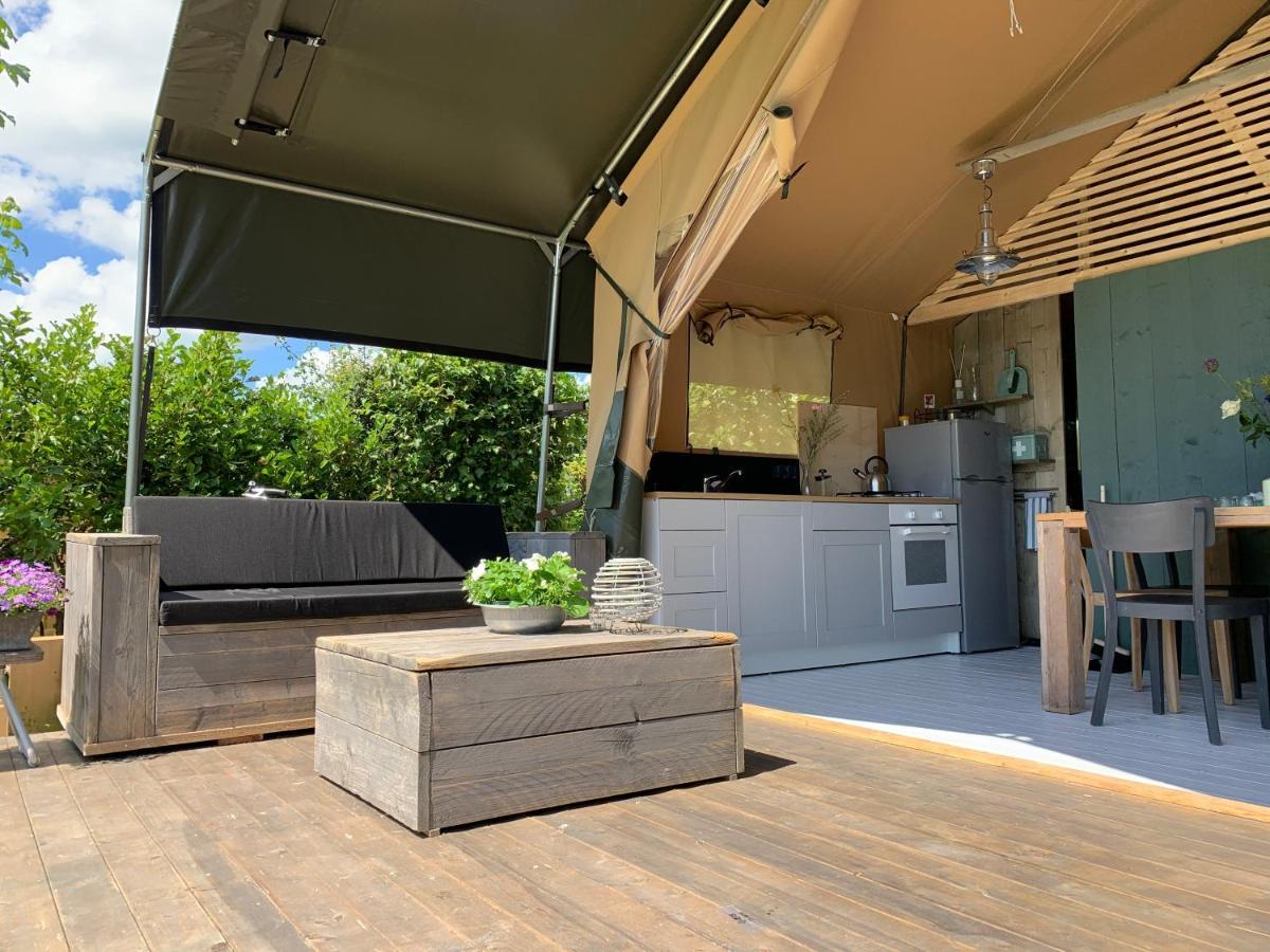 פינקפיין Glamping Aan De Plas מראה חיצוני תמונה